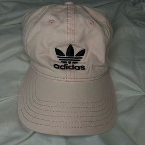 ♡ Pink Adidas Hat ♡